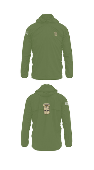 Windbreaker, C co 4/327th INF BN, , Teamtime, Team time, sublimation, custom sports apparel, team uniforms, spirit wear, spiritwear, sports uniforms, custom shirts, team store, custom team store, fundraiser sports, apparel fundraiser