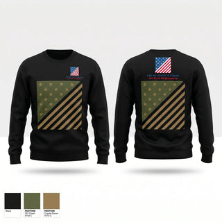 Crew Neck Sweatshirt, Ask Me 343, Police, Teamtime, Team time, sublimation, custom sports apparel, team uniforms, spirit wear, spiritwear, sports uniforms, custom shirts, team store, custom team store, fundraiser sports, apparel fundraiser