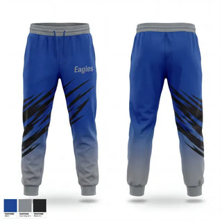 Sweatpants, Eagles, Men's Basketball, Teamtime, Team time, sublimation, custom sports apparel, team uniforms, spirit wear, spiritwear, sports uniforms, custom shirts, team store, custom team store, fundraiser sports, apparel fundraiser