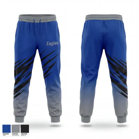 Sweatpants, Eagles, Men's Basketball, Teamtime, Team time, sublimation, custom sports apparel, team uniforms, spirit wear, spiritwear, sports uniforms, custom shirts, team store, custom team store, fundraiser sports, apparel fundraiser