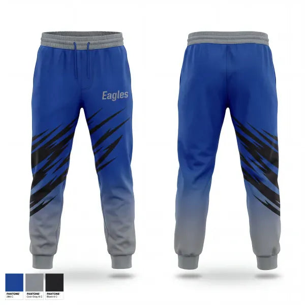 Sweatpants, Eagles, Men's Basketball, Teamtime, Team time, sublimation, custom sports apparel, team uniforms, spirit wear, spiritwear, sports uniforms, custom shirts, team store, custom team store, fundraiser sports, apparel fundraiser