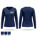 Southridge Fire Department Women's Long Sleeve V-neck Shirt - 1