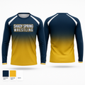 Shady Spring Youth Wrestling 34332904 Long Sleeve Performance Shirt 2