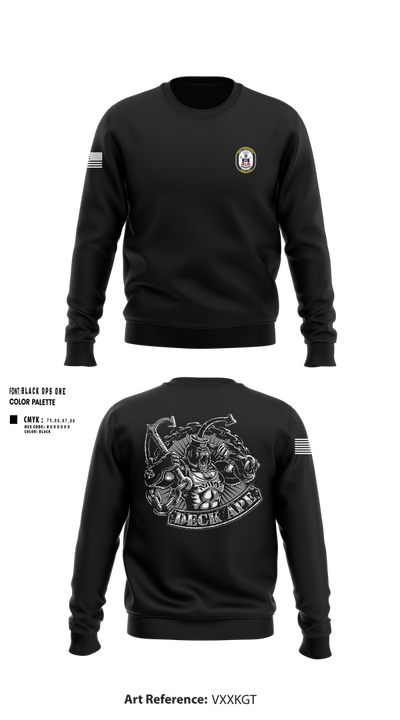 DDG 103 OD 52458326 Crew Neck Sweatshirt - 100