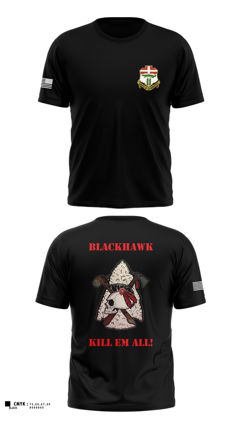 Short Sleeve Performance Shirt, Blackhawk Company 4-6IN, , Teamtime, Team time, sublimation, custom sports apparel, team uniforms, spirit wear, spiritwear, sports uniforms, custom shirts, team store, custom team store, fundraiser sports, apparel fundraiser