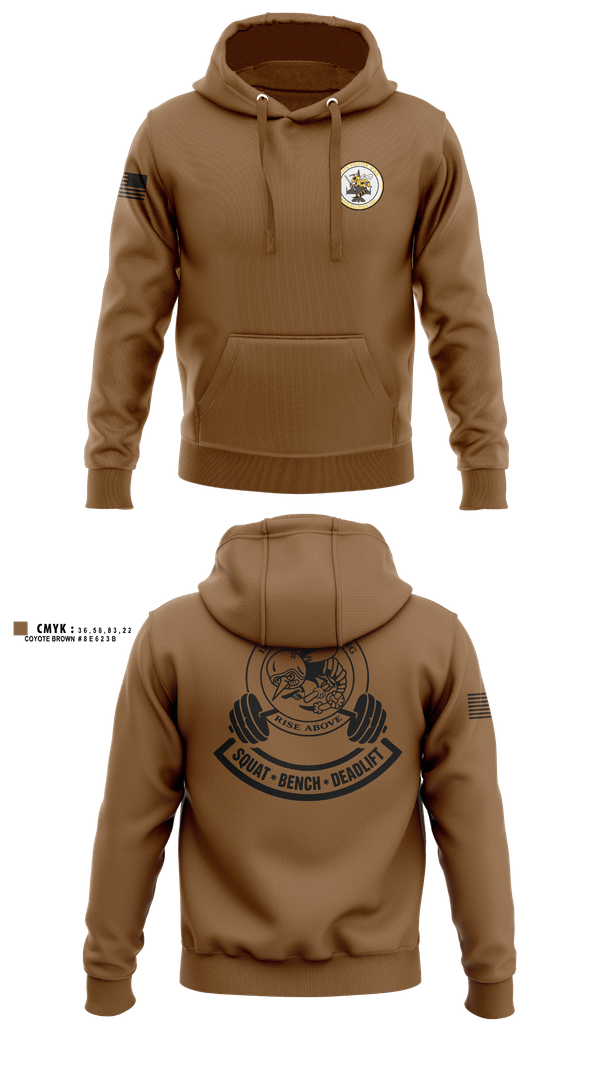 Hoodie, 180th fighter wing, Air Force, Teamtime, Team time, sublimation, custom sports apparel, team uniforms, spirit wear, spiritwear, sports uniforms, custom shirts, team store, custom team store, fundraiser sports, apparel fundraiser
