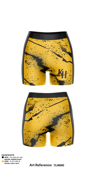 Track Shorts, Kenowa Hills Volleyball, Women's Volleyball, Teamtime, Team time, sublimation, custom sports apparel, team uniforms, spirit wear, spiritwear, sports uniforms, custom shirts, team store, custom team store, fundraiser sports, apparel fundraiser