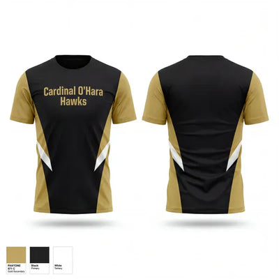 Cardinal Ohara Hawks 97735902 Short Sleeve Performance Shirt - 1