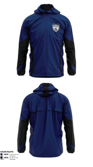 Windbreaker, Trinity Collegiate, Men's Soccer, Teamtime, Team time, sublimation, custom sports apparel, team uniforms, spirit wear, spiritwear, sports uniforms, custom shirts, team store, custom team store, fundraiser sports, apparel fundraiser