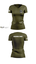 REGIONAL SWAT 41656210 Women's Short Sleeve V-neck Shirt - 3
