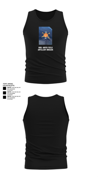 Tank Top, HHB, 428th Field Artillery Brigade, , Teamtime, Team time, sublimation, custom sports apparel, team uniforms, spirit wear, spiritwear, sports uniforms, custom shirts, team store, custom team store, fundraiser sports, apparel fundraiser