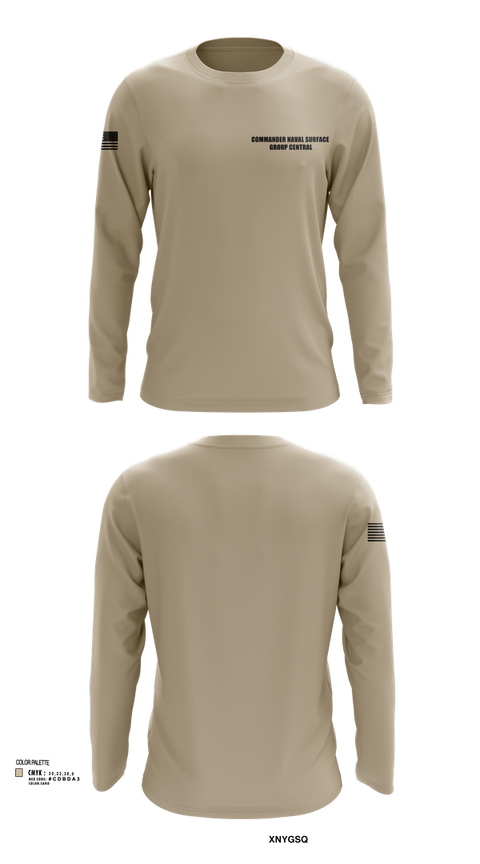 Long Sleeve Performance Shirt, Commander Naval Surface Group Central, , Teamtime, Team time, sublimation, custom sports apparel, team uniforms, spirit wear, spiritwear, sports uniforms, custom shirts, team store, custom team store, fundraiser sports, apparel fundraiser