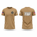 MORRISTOWN FIRE Old School Cotton Feel Shirt - 1