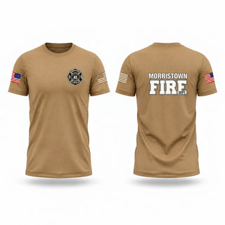 Old School Cotton Feel Shirt, MORRISTOWN FIRE, Fire Department, Teamtime, Team time, sublimation, custom sports apparel, team uniforms, spirit wear, spiritwear, sports uniforms, custom shirts, team store, custom team store, fundraiser sports, apparel fundraiser