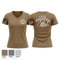1st Lurkers Women's Short Sleeve V-neck Shirt - 1