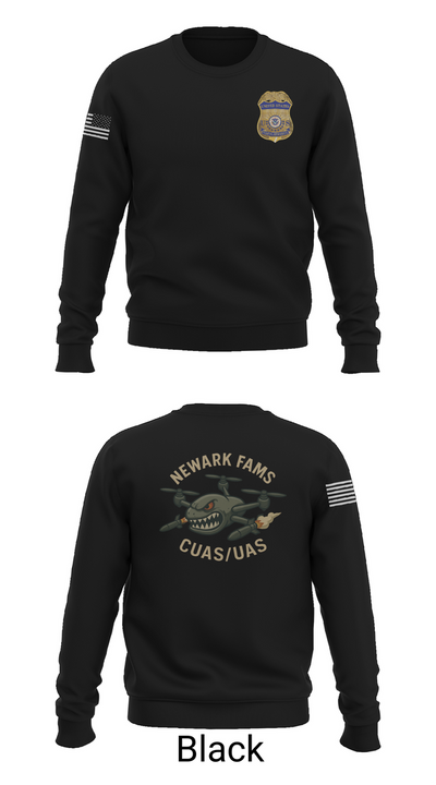 Newark FAMS 70077799 Crew Neck Sweatshirt - 24