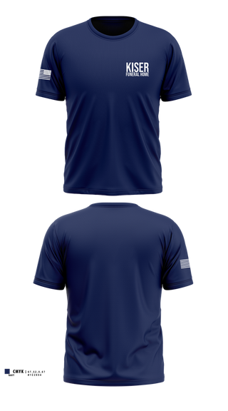 Old School Cotton Feel Shirt, Kiser Funeral Home, , Teamtime, Team time, sublimation, custom sports apparel, team uniforms, spirit wear, spiritwear, sports uniforms, custom shirts, team store, custom team store, fundraiser sports, apparel fundraiser