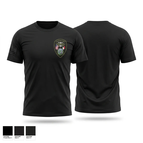 Old School Cotton Feel Shirt, Fairmont Police Department, Police, Teamtime, Team time, sublimation, custom sports apparel, team uniforms, spirit wear, spiritwear, sports uniforms, custom shirts, team store, custom team store, fundraiser sports, apparel fundraiser