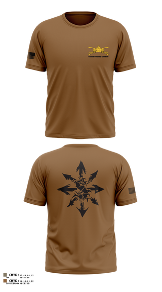 Short Sleeve Performance Shirt, Charlie Company 120th INF, National Guard, Teamtime, Team time, sublimation, custom sports apparel, team uniforms, spirit wear, spiritwear, sports uniforms, custom shirts, team store, custom team store, fundraiser sports, apparel fundraiser