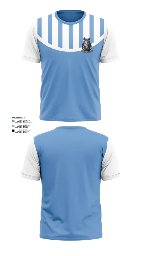Short Sleeve Performance Shirt, Muhlenberg County High School Tennis, Tennis, Teamtime, Team time, sublimation, custom sports apparel, team uniforms, spirit wear, spiritwear, sports uniforms, custom shirts, team store, custom team store, fundraiser sports, apparel fundraiser