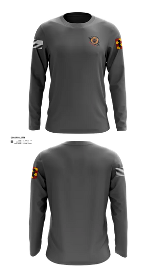 Long Sleeve Performance Shirt, 434th FA BDE H2F, Army, Teamtime, Team time, sublimation, custom sports apparel, team uniforms, spirit wear, spiritwear, sports uniforms, custom shirts, team store, custom team store, fundraiser sports, apparel fundraiser