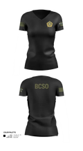 Bracken County Sheriff’s Office 45690686 Women's Short Sleeve V-neck Shirt - 21