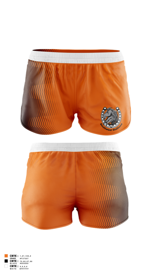 Womens Shorts, Southwest Stallions, , Teamtime, Team time, sublimation, custom sports apparel, team uniforms, spirit wear, spiritwear, sports uniforms, custom shirts, team store, custom team store, fundraiser sports, apparel fundraiser