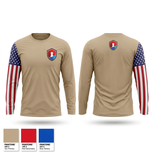Long Sleeve Performance Shirt, Elite Tactical Security, Police, Teamtime, Team time, sublimation, custom sports apparel, team uniforms, spirit wear, spiritwear, sports uniforms, custom shirts, team store, custom team store, fundraiser sports, apparel fundraiser