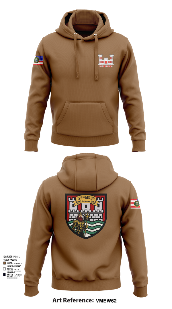 Hoodie, 175th MRBC, , Teamtime, Team time, sublimation, custom sports apparel, team uniforms, spirit wear, spiritwear, sports uniforms, custom shirts, team store, custom team store, fundraiser sports, apparel fundraiser
