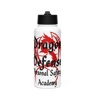 Dragon Defense LLC 77711747 Stainless Steel Water Bottle with a Straw Lid
