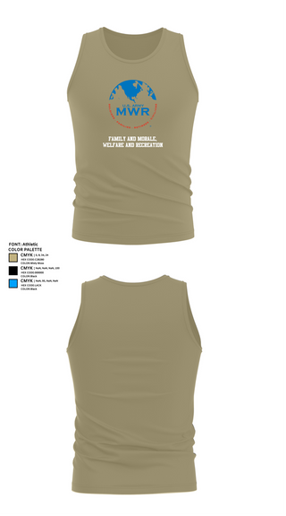 Tank Top, FAMILY AND MORALE, WELFARE AND RECREATION, , Teamtime, Team time, sublimation, custom sports apparel, team uniforms, spirit wear, spiritwear, sports uniforms, custom shirts, team store, custom team store, fundraiser sports, apparel fundraiser