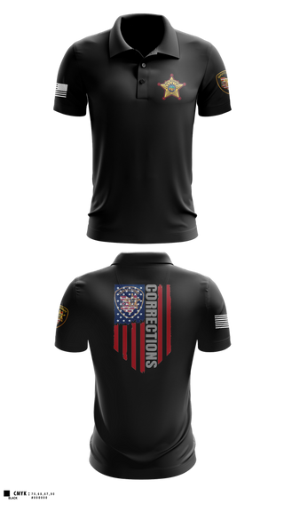 Short Sleeve Performance Polo, Ottawa County Sheriff’s Office, Police, Teamtime, Team time, sublimation, custom sports apparel, team uniforms, spirit wear, spiritwear, sports uniforms, custom shirts, team store, custom team store, fundraiser sports, apparel fundraiser