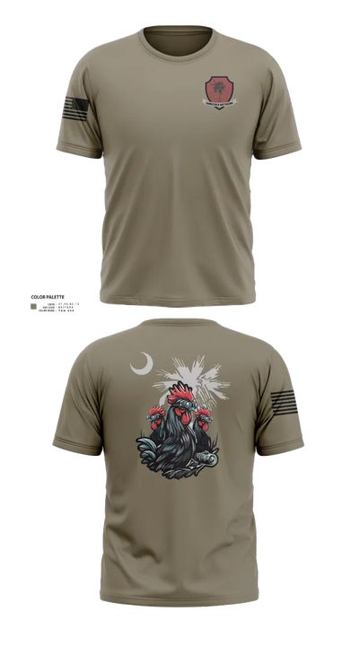 UofSC Army ROTC 7827792 Short Sleeve Performance Shirt - 22