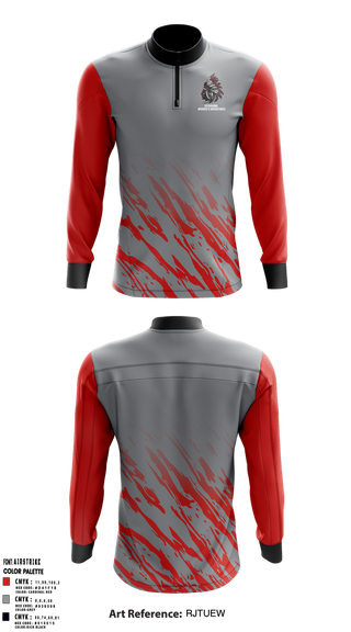 Quarter Zip Jacket, Istrouma High, Women's Basketball, Teamtime, Team time, sublimation, custom sports apparel, team uniforms, spirit wear, spiritwear, sports uniforms, custom shirts, team store, custom team store, fundraiser sports, apparel fundraiser