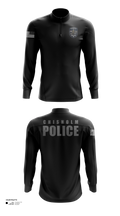 Chisholm Police Department Quarter Zip Jacket - 21