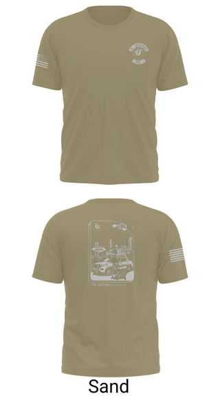 Old School Cotton Feel Shirt, Columbus Division of Police- 8C Company, , Teamtime, Team time, sublimation, custom sports apparel, team uniforms, spirit wear, spiritwear, sports uniforms, custom shirts, team store, custom team store, fundraiser sports, apparel fundraiser