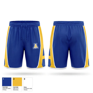 Athletic Shorts With Pockets, Velva Aggies, Softball, Teamtime, Team time, sublimation, custom sports apparel, team uniforms, spirit wear, spiritwear, sports uniforms, custom shirts, team store, custom team store, fundraiser sports, apparel fundraiser