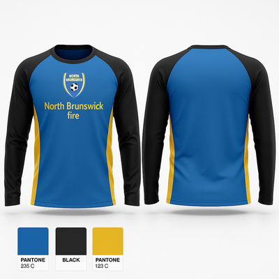 North Brunswick fire 77418856 Long Sleeve Performance Shirt 1