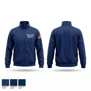 Windbreaker, Wayne Township Volunteer Fire Department, Fire Department, Teamtime, Team time, sublimation, custom sports apparel, team uniforms, spirit wear, spiritwear, sports uniforms, custom shirts, team store, custom team store, fundraiser sports, apparel fundraiser