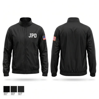 Windbreaker, JPD, Police, Teamtime, Team time, sublimation, custom sports apparel, team uniforms, spirit wear, spiritwear, sports uniforms, custom shirts, team store, custom team store, fundraiser sports, apparel fundraiser