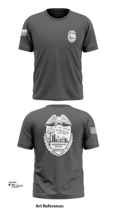 SERVICES DIV. 78217028 Short Sleeve Performance Shirt - 101
