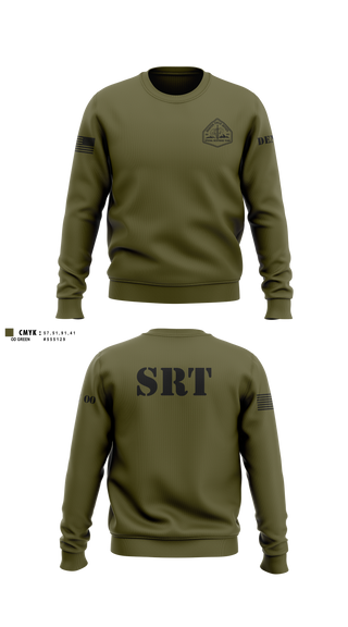 Crew Neck Sweatshirt, Denver Special Response Team, Police, Teamtime, Team time, sublimation, custom sports apparel, team uniforms, spirit wear, spiritwear, sports uniforms, custom shirts, team store, custom team store, fundraiser sports, apparel fundraiser