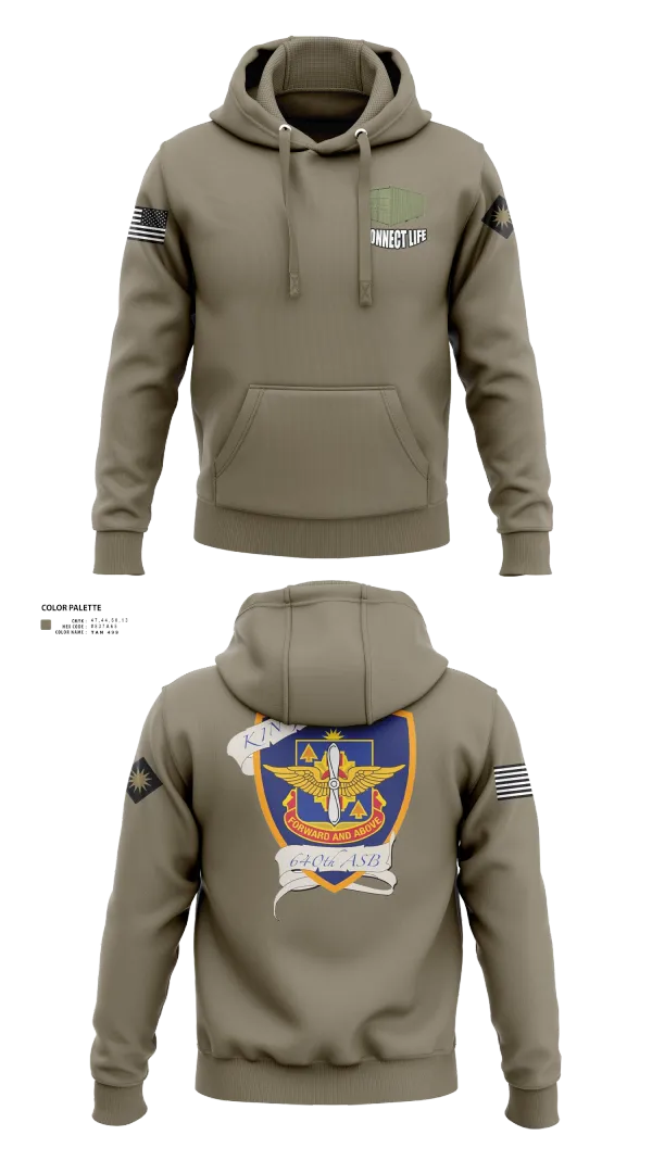 Hoodie, 640th ASB Bravo Company, , Teamtime, Team time, sublimation, custom sports apparel, team uniforms, spirit wear, spiritwear, sports uniforms, custom shirts, team store, custom team store, fundraiser sports, apparel fundraiser