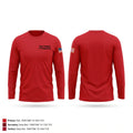 Kress Volunteer Fire Department Long Sleeve Performance Shirt - 1