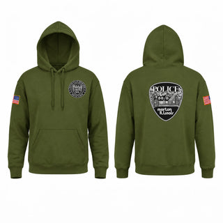 Hoodie, Morton Police Department, Police, Teamtime, Team time, sublimation, custom sports apparel, team uniforms, spirit wear, spiritwear, sports uniforms, custom shirts, team store, custom team store, fundraiser sports, apparel fundraiser