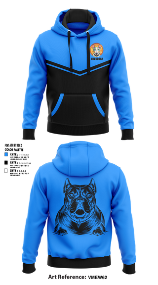 Hoodie, ILUVDOGZ, , Teamtime, Team time, sublimation, custom sports apparel, team uniforms, spirit wear, spiritwear, sports uniforms, custom shirts, team store, custom team store, fundraiser sports, apparel fundraiser