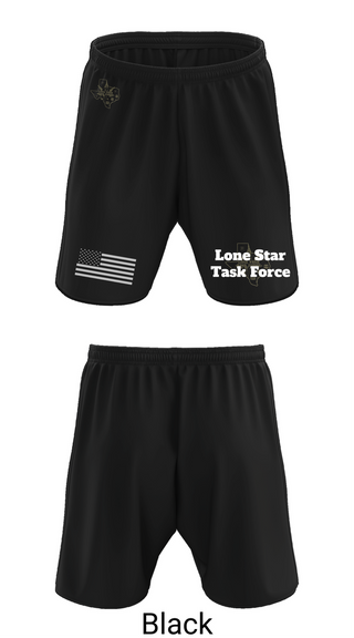 Athletic Shorts With Pockets, Lone Star Task Force, Police, Teamtime, Team time, sublimation, custom sports apparel, team uniforms, spirit wear, spiritwear, sports uniforms, custom shirts, team store, custom team store, fundraiser sports, apparel fundraiser