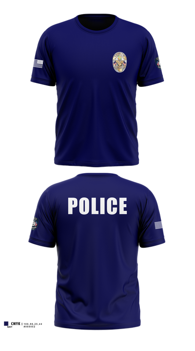 Miami Police Department 44557573 Short Sleeve Performance Shirt - 8