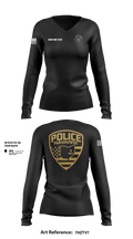 Navarre Police 16602536 Women's Long Sleeve V-neck Shirt - 25
