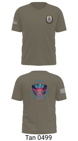 Short Sleeve Performance Shirt, USS Bougainville CPO, , Teamtime, Team time, sublimation, custom sports apparel, team uniforms, spirit wear, spiritwear, sports uniforms, custom shirts, team store, custom team store, fundraiser sports, apparel fundraiser